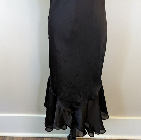Vintage Ralph Lauren Charmeuse Silk Bias Cut Slip Dress - Picture 5 of 13